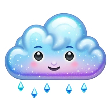 Sparkle fart sticker