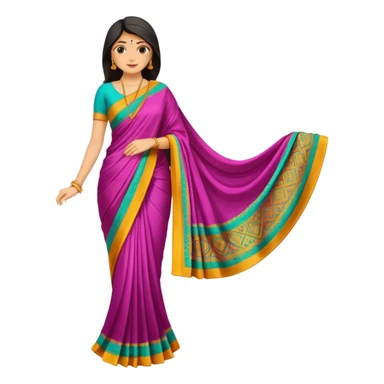 saree sticker