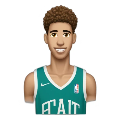 Lamelo ball sticker