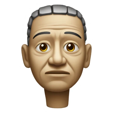 a "Cabeza Clava" of the "Chavin Culture" sticker