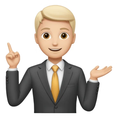 work exec presentation sticker