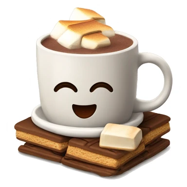 Hot chocolate with s’mores  sticker