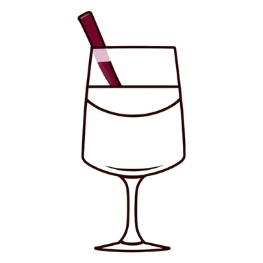 catalan porró filled with red wine sticker