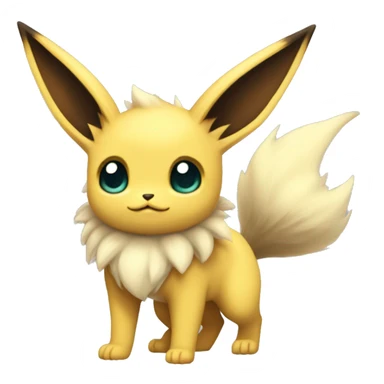 Eeveelution-Fakémon full body sticker