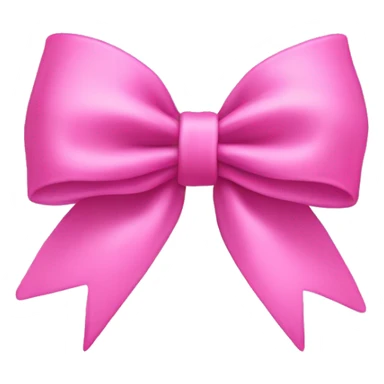 a pink coquette bow sticker