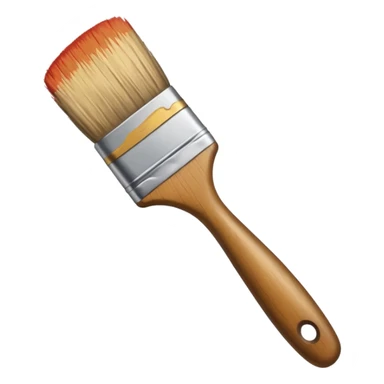 artist brush sticker