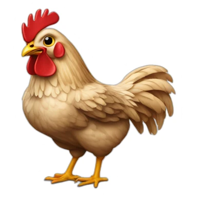 chicken wearing river plate shirt sticker