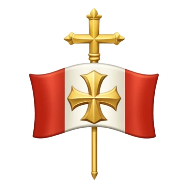 templar x gods of olympus x staff badge flag sticker