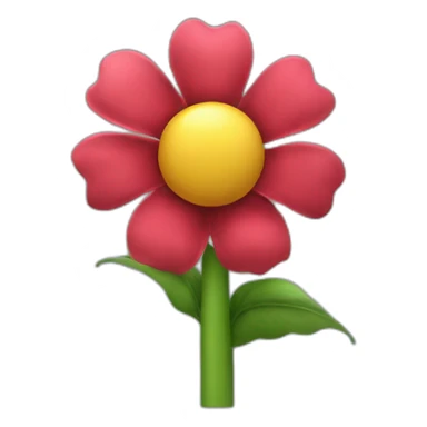Cancan flower super mario bros wonder sticker