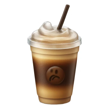 Iced coffe sticker