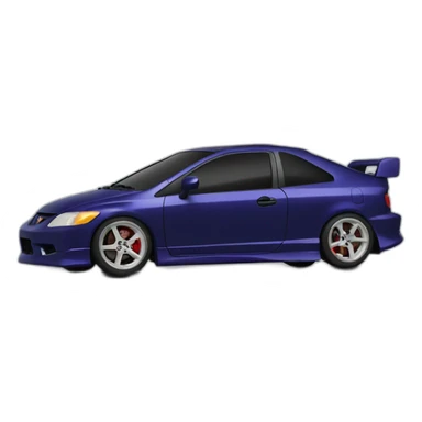 2006 Honda Civic drifting sticker