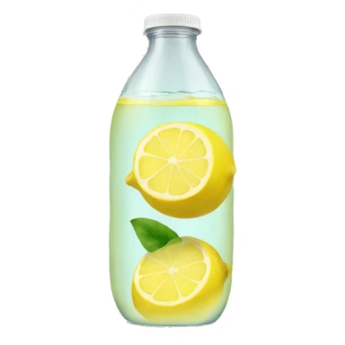 lemon water sticker