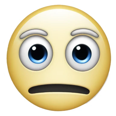 music notes embarassed face sticker