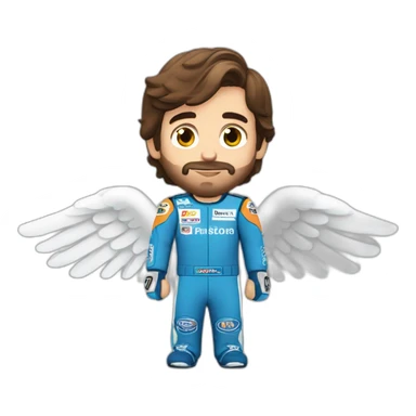 fernando-alonso-angel sticker