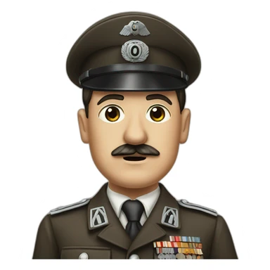 Adolph hitler sticker