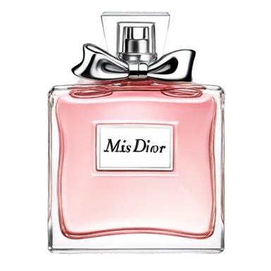 Miss dior perfume sticker