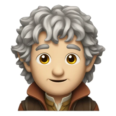Bilbo bagins sticker