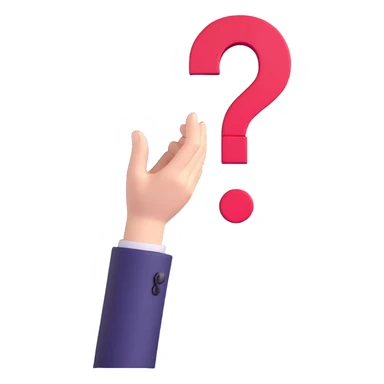 faceless face with a question mark sticker