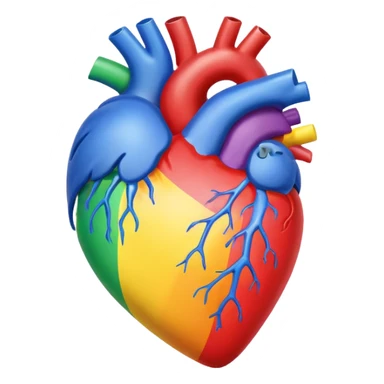 🫀+🏳️‍🌈 sticker