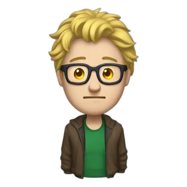 He Who Has No Life gamer lazy large(south park warcraft) sticker