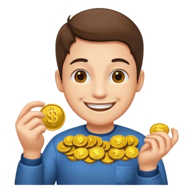 do a emoji to describe getting your moneys worth sticker
