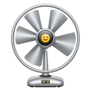 Spinning Fan Air sticker