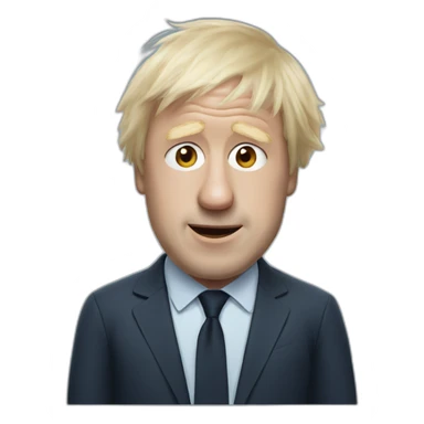 Boris johnson sticker