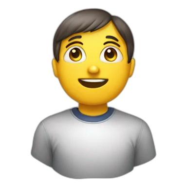 personne avec les yeux en cœur sticker