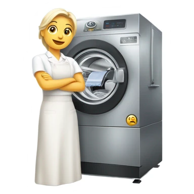 Tänzer und Waschmaschine  sticker