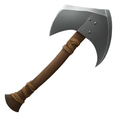 viking axe sticker