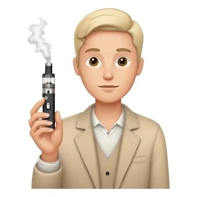 😮‍💨 add a vape in hand sticker