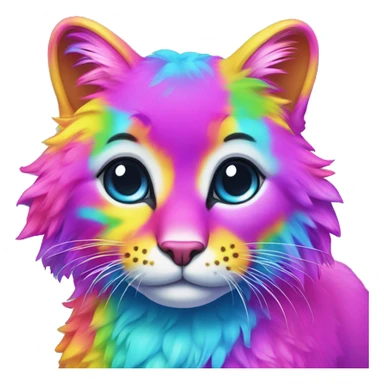 Lisa frank animal  sticker