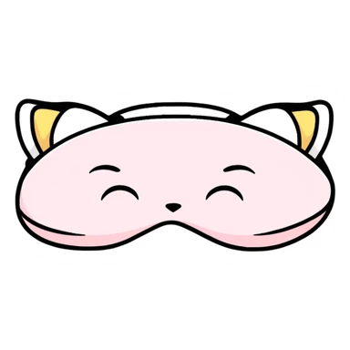 sleeping mask for eyes, sleep accessory sticker