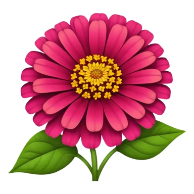 zinnia sticker