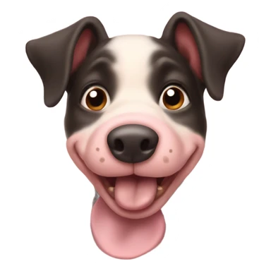 Dog piglet sticker