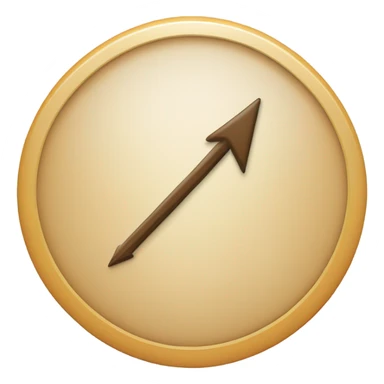 Circle with arrow pointing to the left sticker