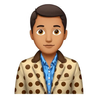 spotted jackets man sticker