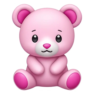  Babu pink toy sticker