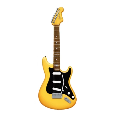 electric guitar sticker