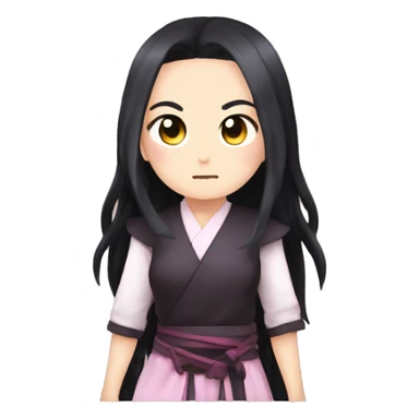 nezuko demon slaer sticker