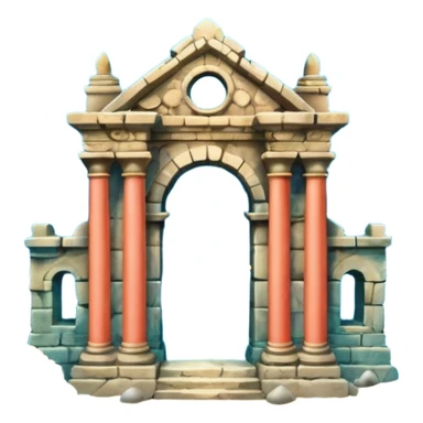 The Lost Island of Atlantis sticker