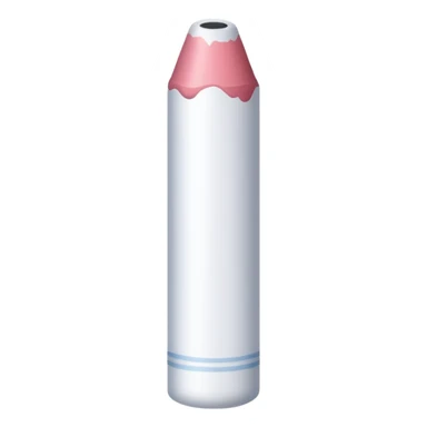 white crayon sticker