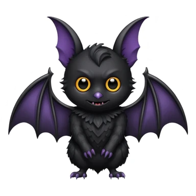 goth bat sticker