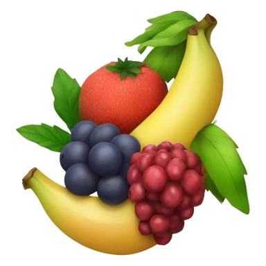 fruits bunched together  sticker