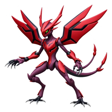 Yveltal-Scizor-Darkrai-Genesect-Lunala-Vikavolt-fusion sticker