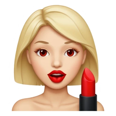 Should say just the words ( bite me ) sticker