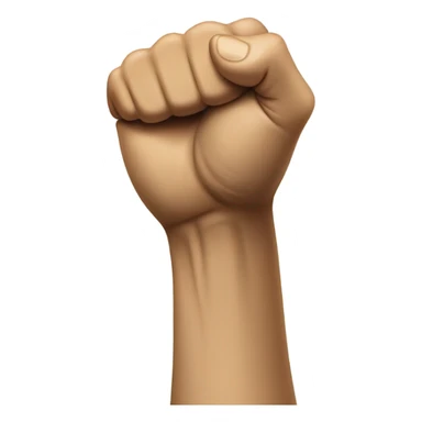 fist slamming table sticker