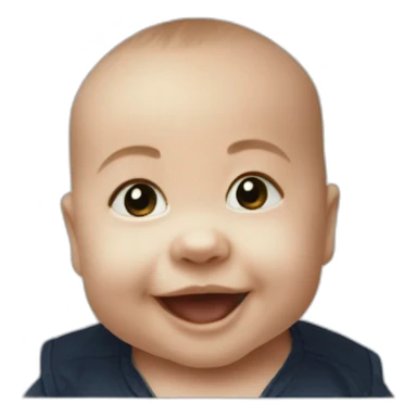 babyphoto-in-squarephotoframe sticker