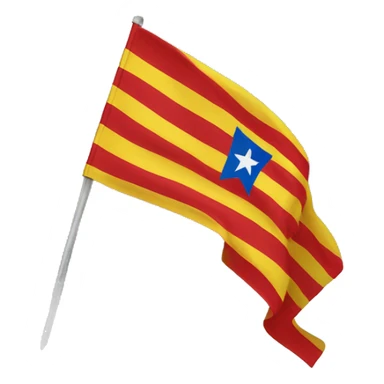 Flag of Catalunya sticker