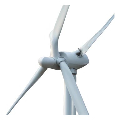 photorealistic Wind turbine sticker